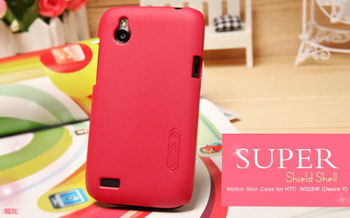 เคส HTC Desire X Desire V Nillkin Super Shield Case Hard Case สีสันสดใส ผิวสัมผัสลายตารางสุดเท่ จับถนัดมือ ของแท้ 100% By Gadget Friends
